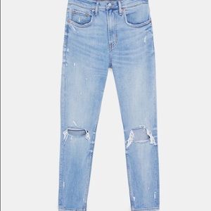 ZARA SLIM BOYFRIEND VENICE BLUE JEANS
